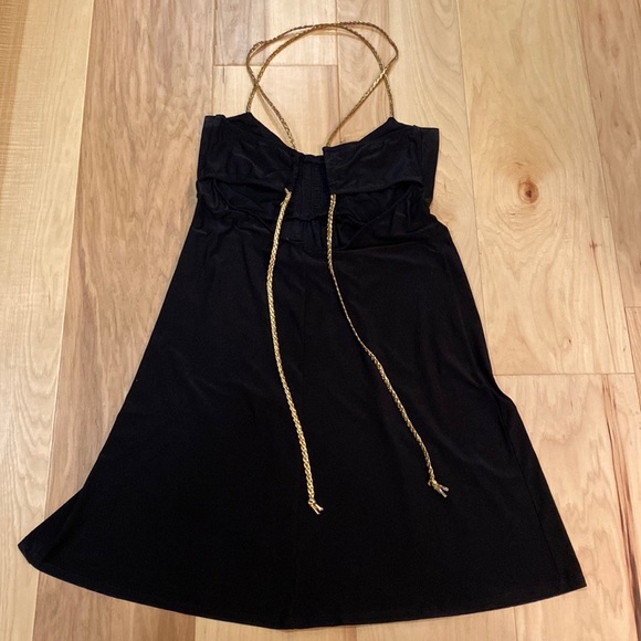 MYSTIC Black Low-Back Dress - Picture 2 of 9